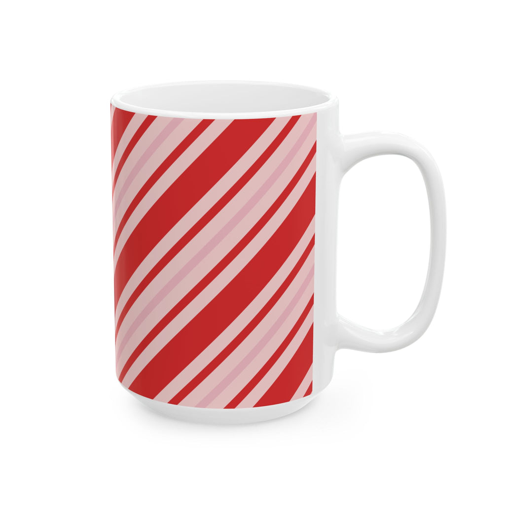 Candy Cane Crew 15oz Ceramic Christmas Mug
