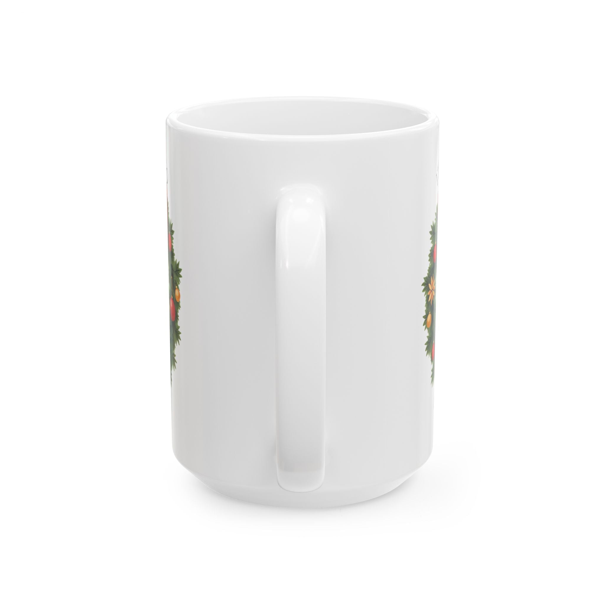 Time To Be Merry 15oz Ceramic Christmas Mug
