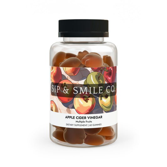 Sip & Smile Co. Apple Cider Vinegar Gummies (60 Gummies)