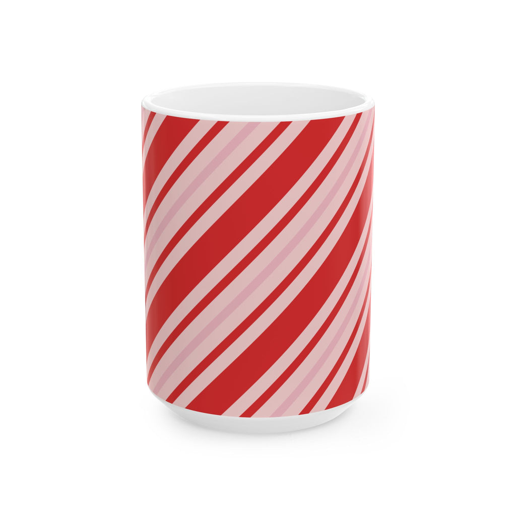 Candy Cane Crew 15oz Ceramic Christmas Mug