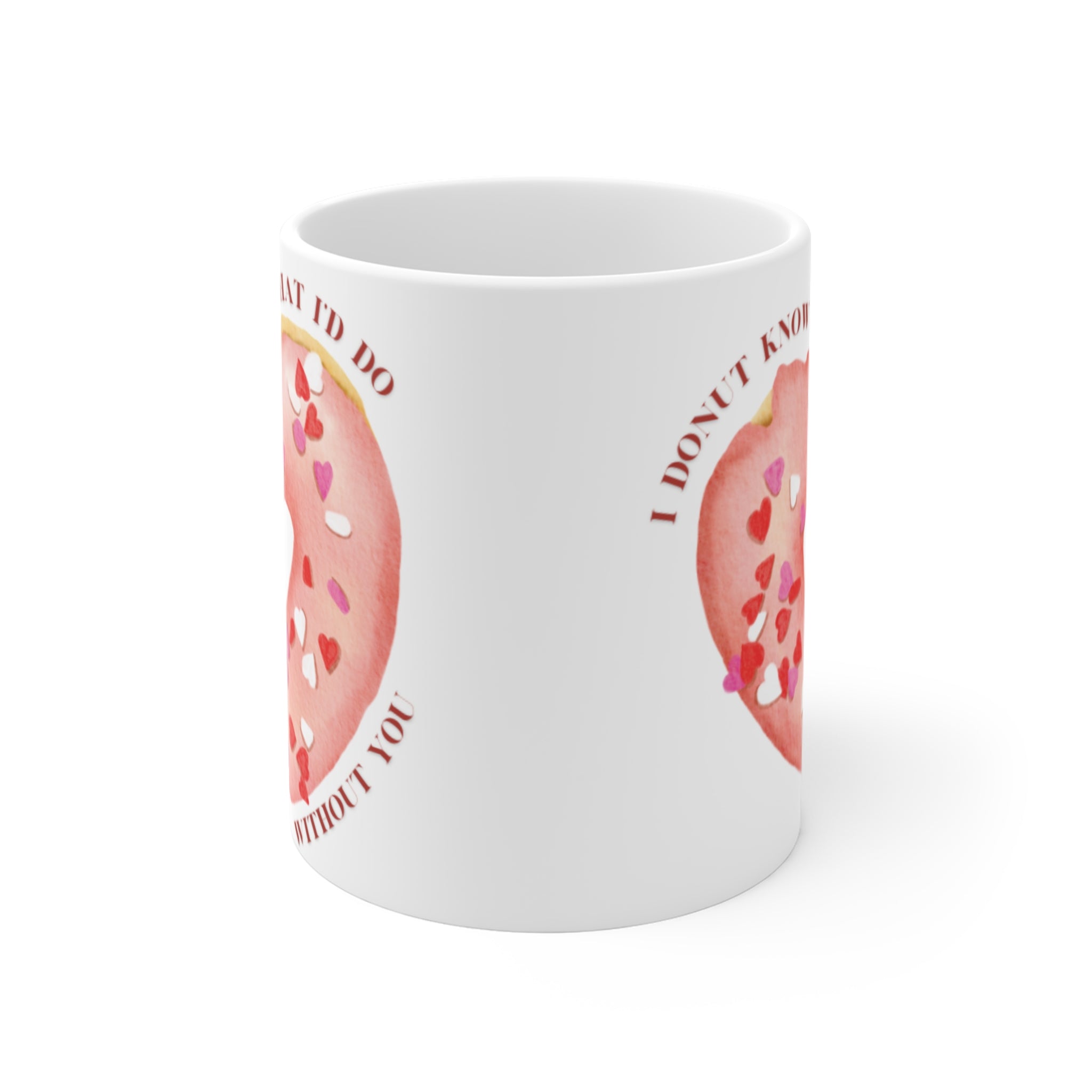 11oz Ceramic Donut Love Mug