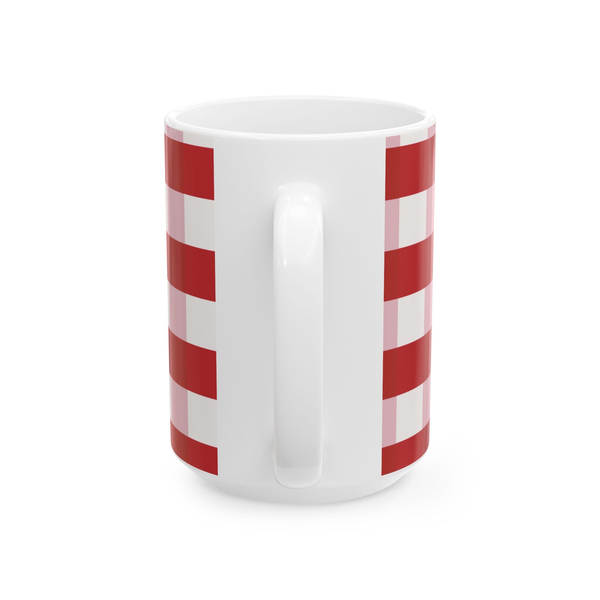Well Plaid 15oz Ceramic Christmas Mug