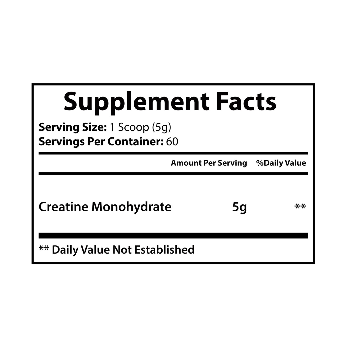 Sip & Smile Co. Flavorless Creatine Supplement (10.58oz)