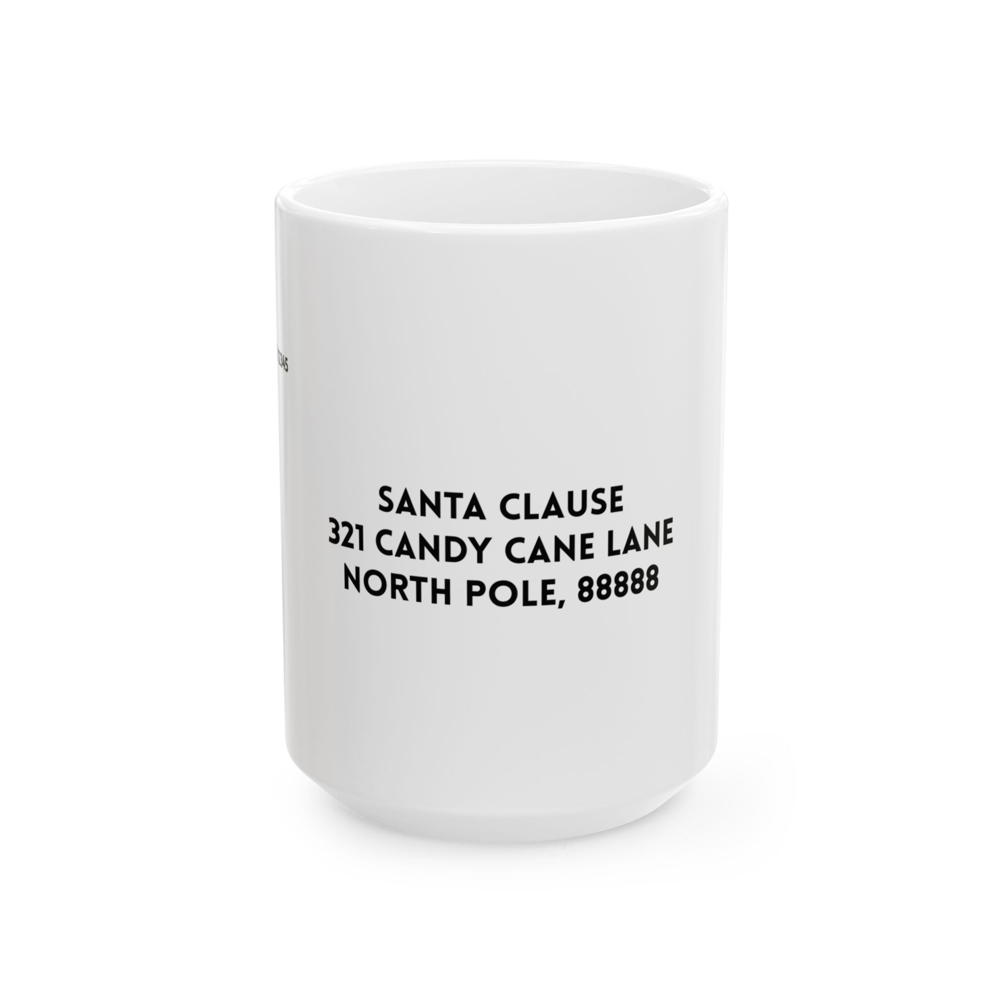 Letter to Santa 15oz Ceramic Christmas Mug