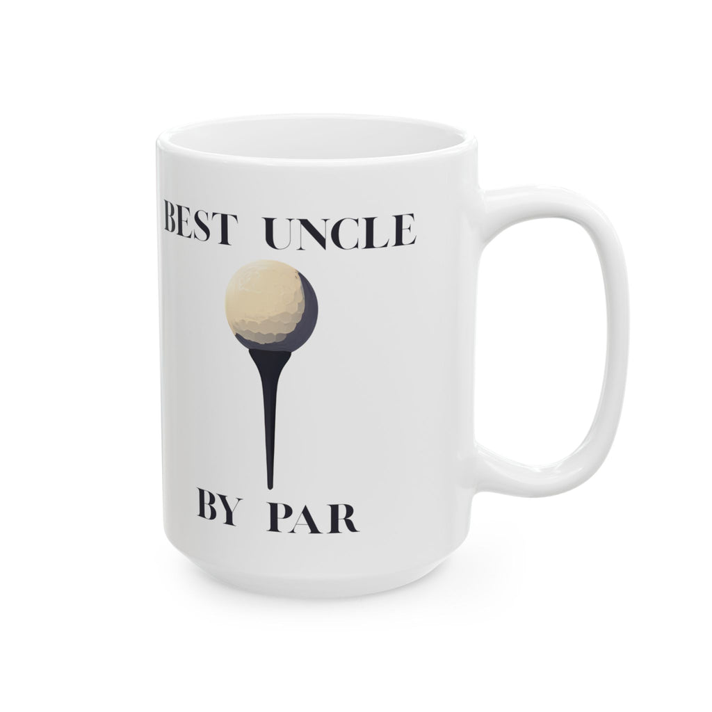 Best Uncle By Par Ceramic 15oz Golf Mug