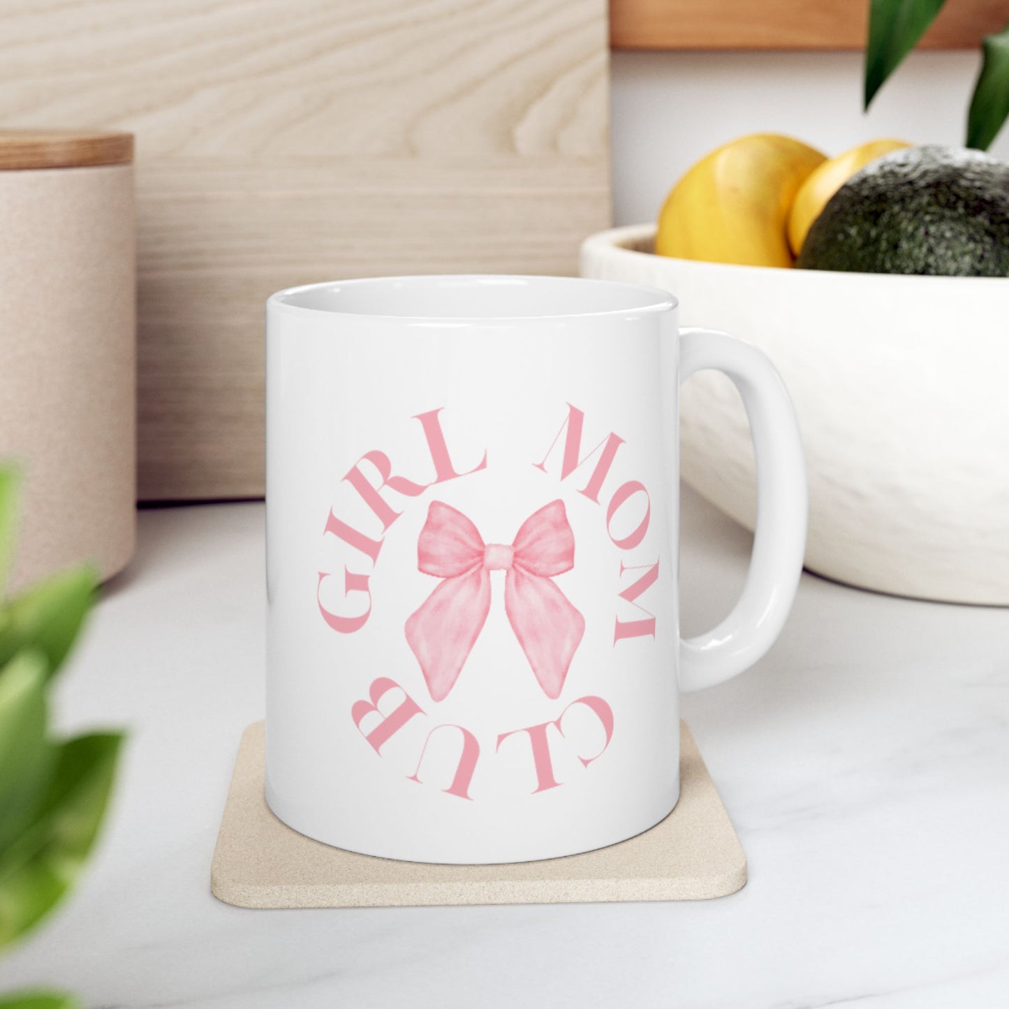 Girl Mom Club Ceramic Mug (11 and 15oz)