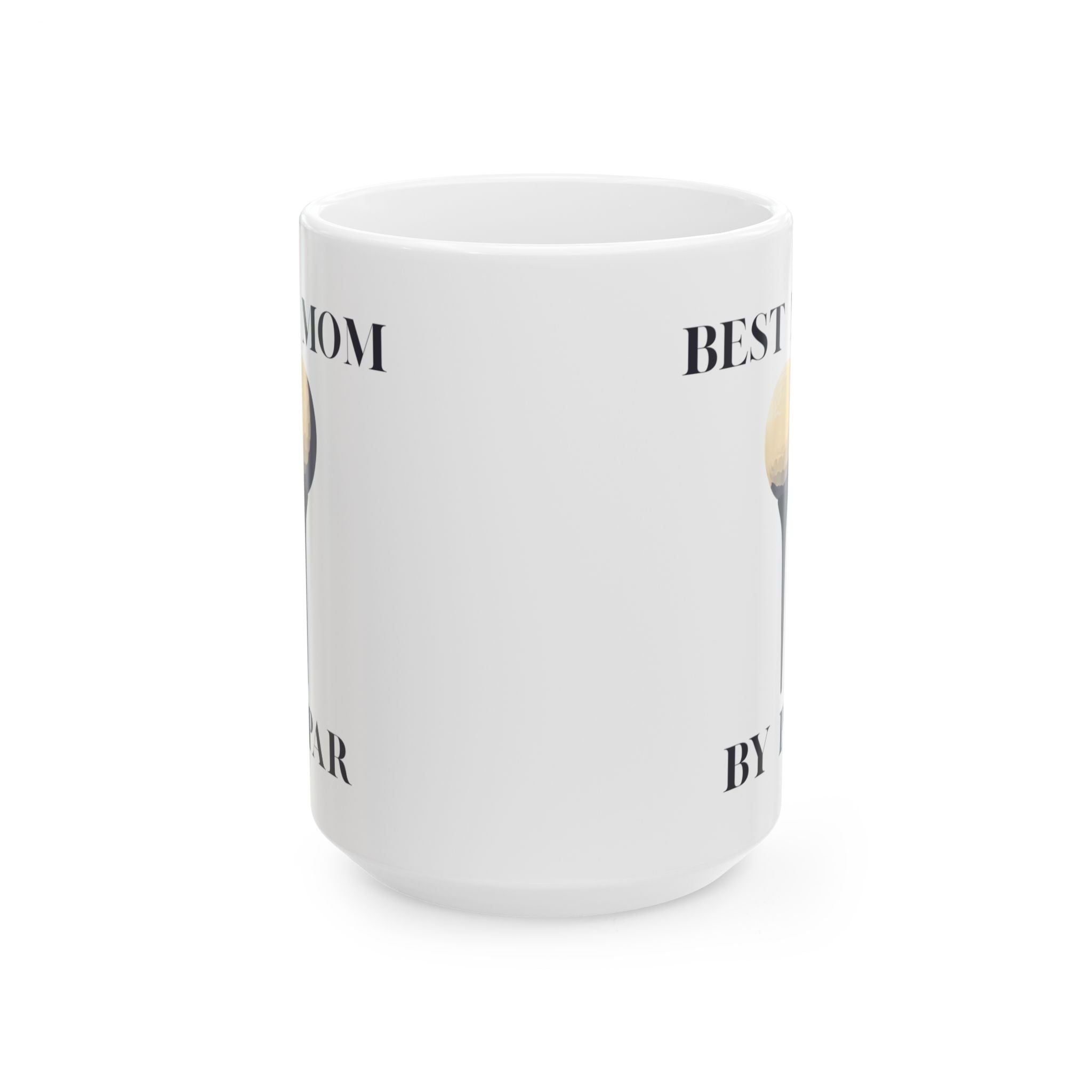 Best Mom By Par Ceramic 15oz Golf Mug