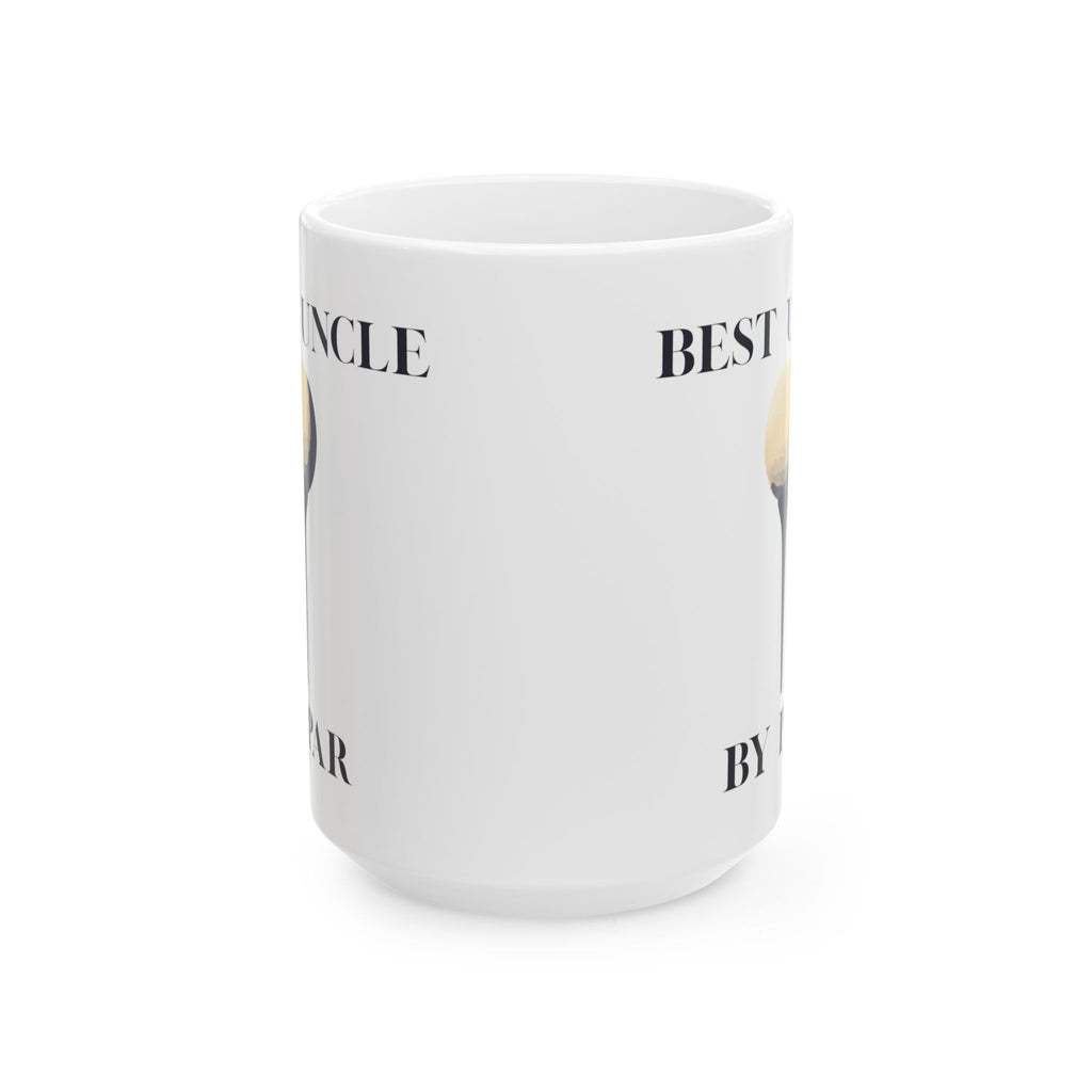 Best Uncle By Par Ceramic 15oz Golf Mug