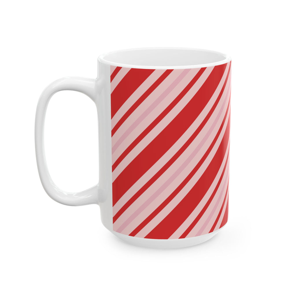 Candy Cane Crew 15oz Ceramic Christmas Mug