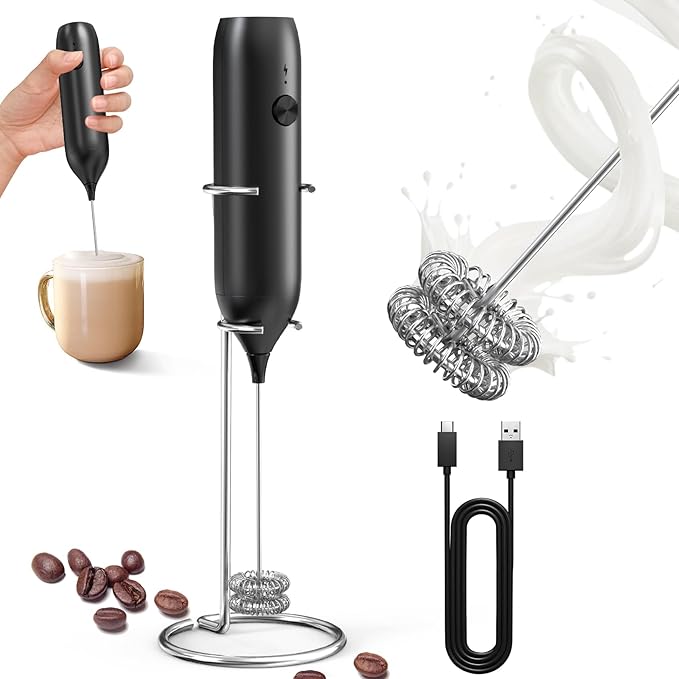 Rechargeable Milk Frother