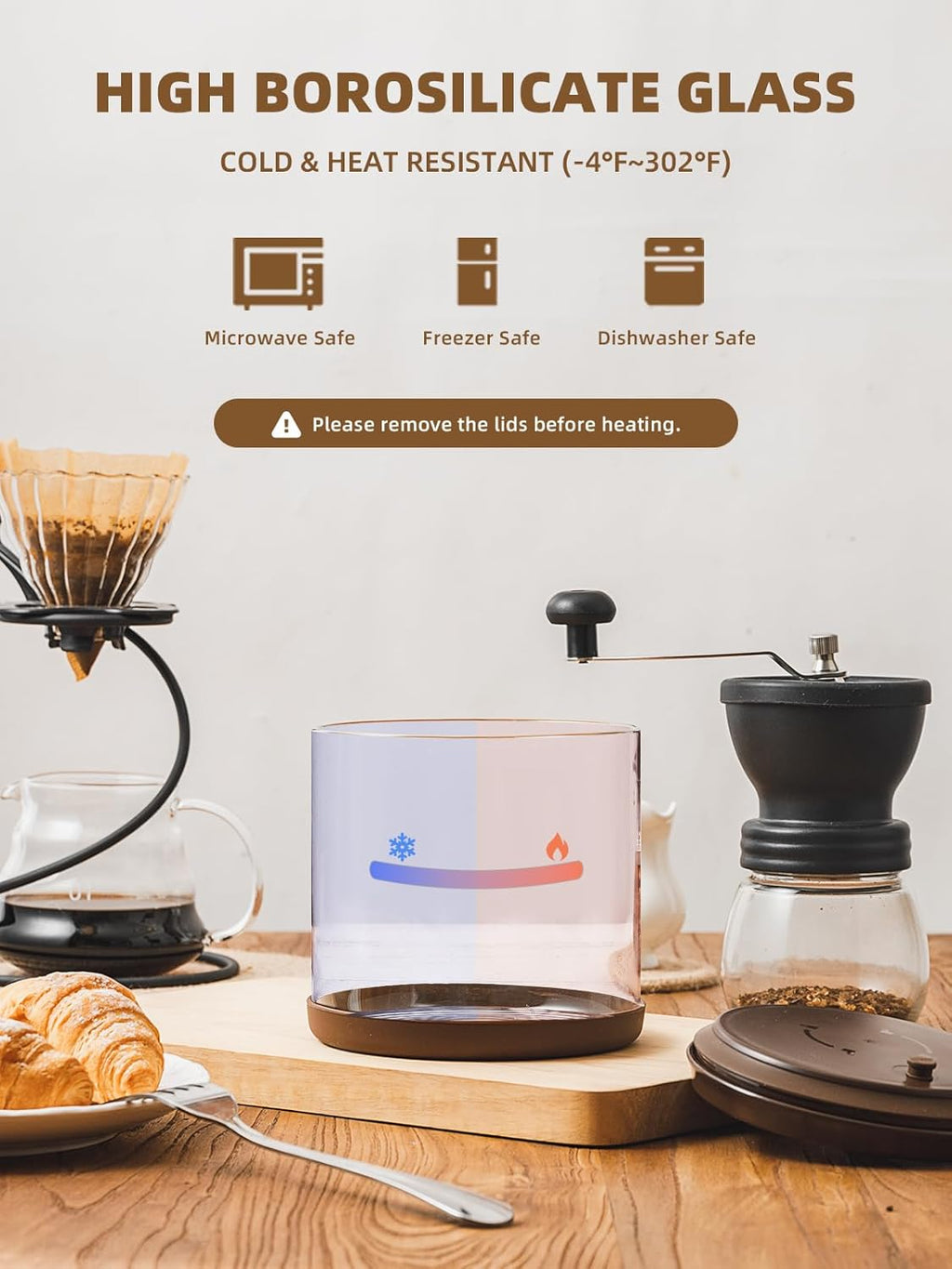 Large 18oz Airtight Coffee Canister