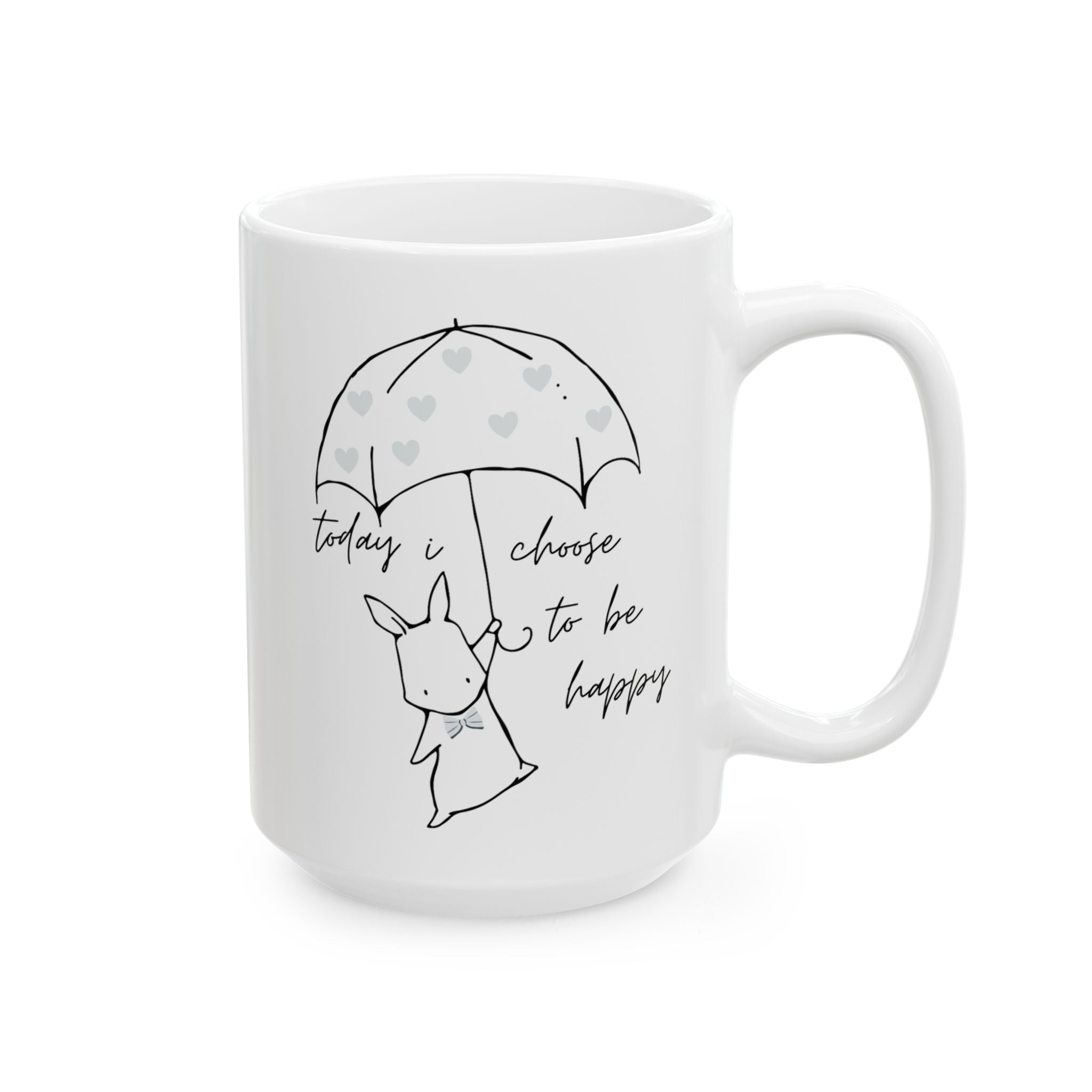 Choose Happy 15oz Ceramic Mug