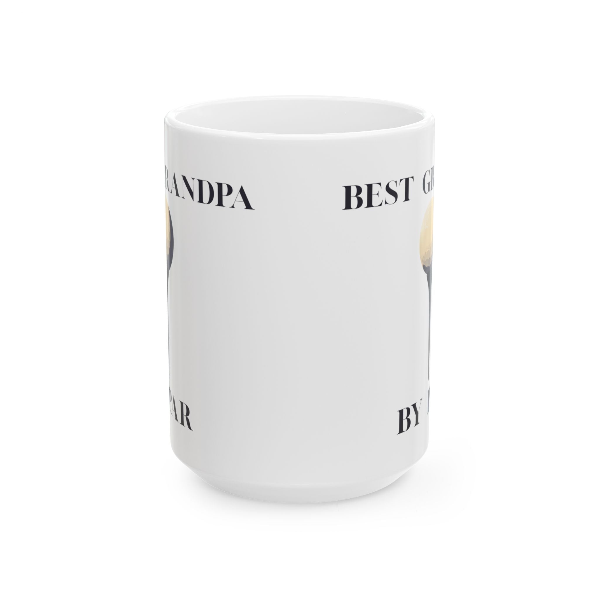 Best Grandpa By Par Ceramic 15oz Golf Mug