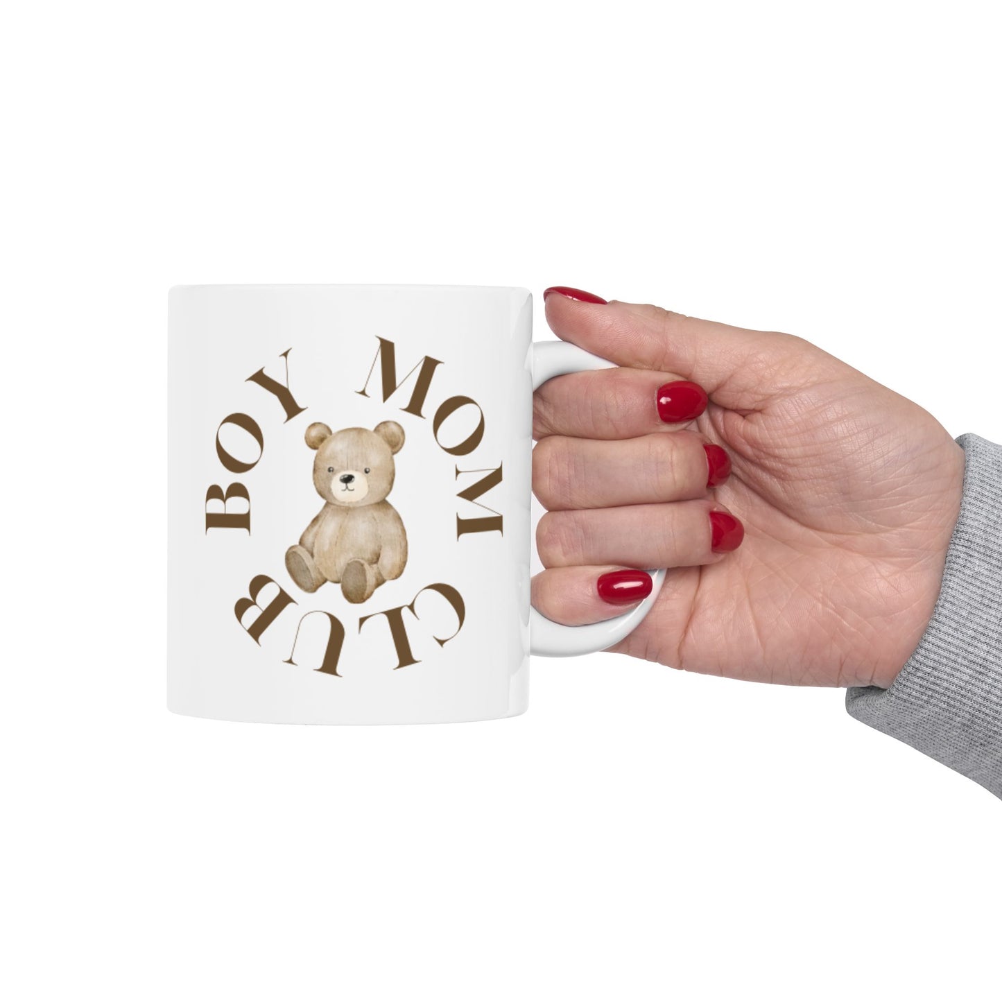 Boy Mom Club Ceramic Mug (11 and 15oz)